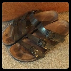 Birkenstock sandals used condition size 38